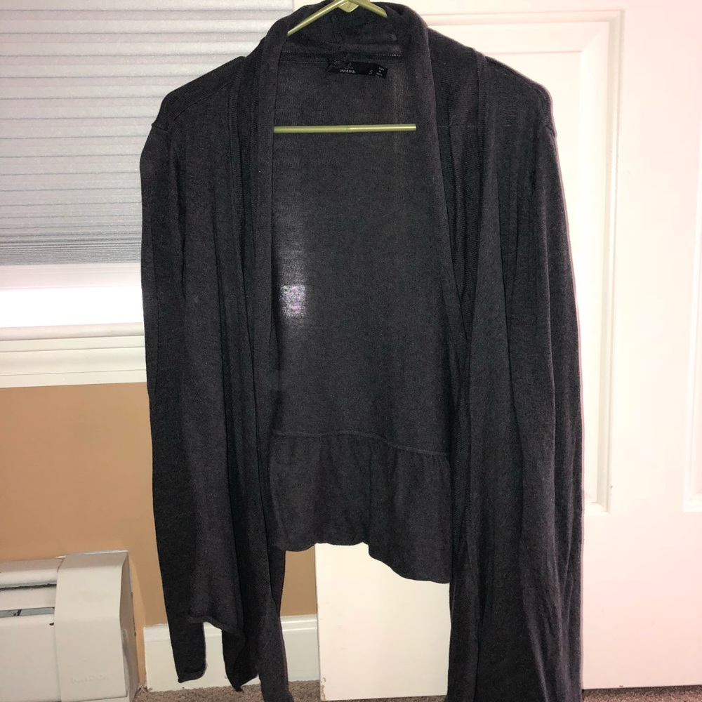 Prana Grey Cardigan